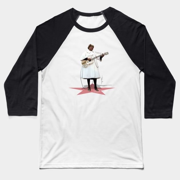 Sister Rosetta Tharpe Baseball T-Shirt by Bizarre Bizarre